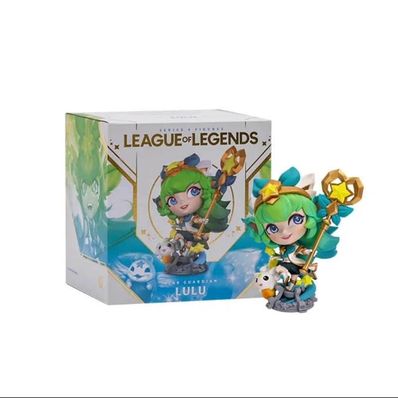 

Original League of Legend Lulu Star Guardian Small Statues the Fae Sorceress Anime Figures Toys Game Gifts PVC Action Model