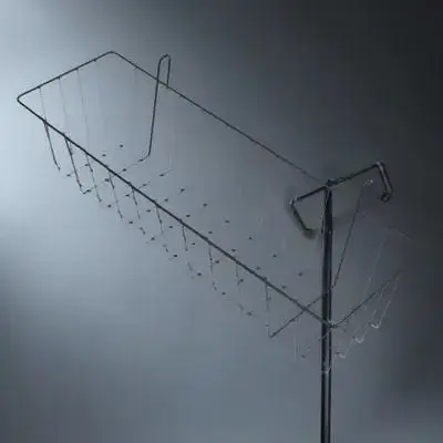 

Bathroom Hanging Storage Basket Sturdy Iron Wire Basket Organizer Large Capacity Hanging Wire Rack for Shower Toiletries Makeup