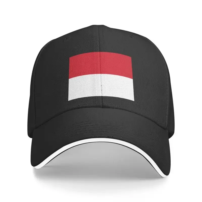 

Fashion Flag Of Monaco Baseball Cap for Women Men Breathable Dad Hat Performance