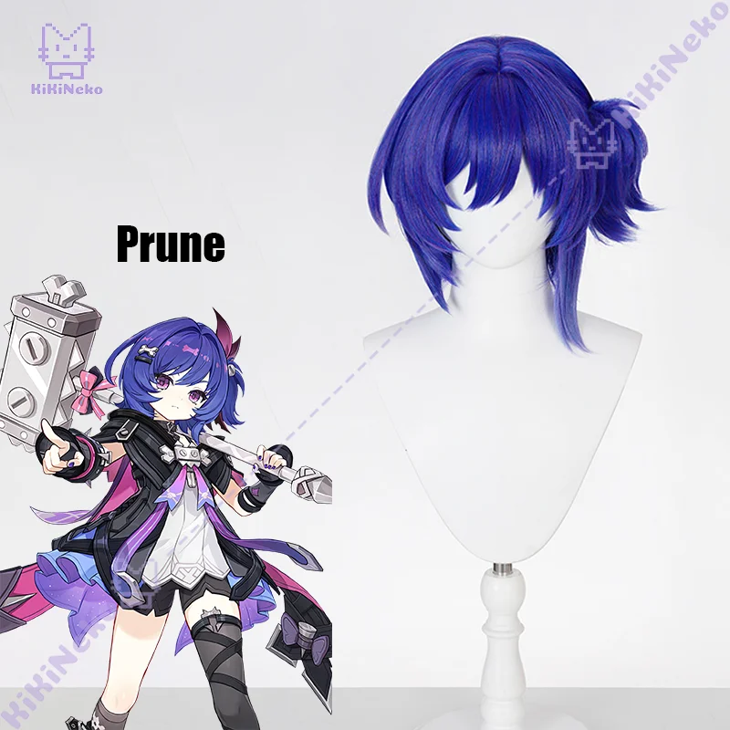 Game Genshin Impact Prune Cosplay Wig Prune Cosplay Hair For Comicon Party Adult Women Men