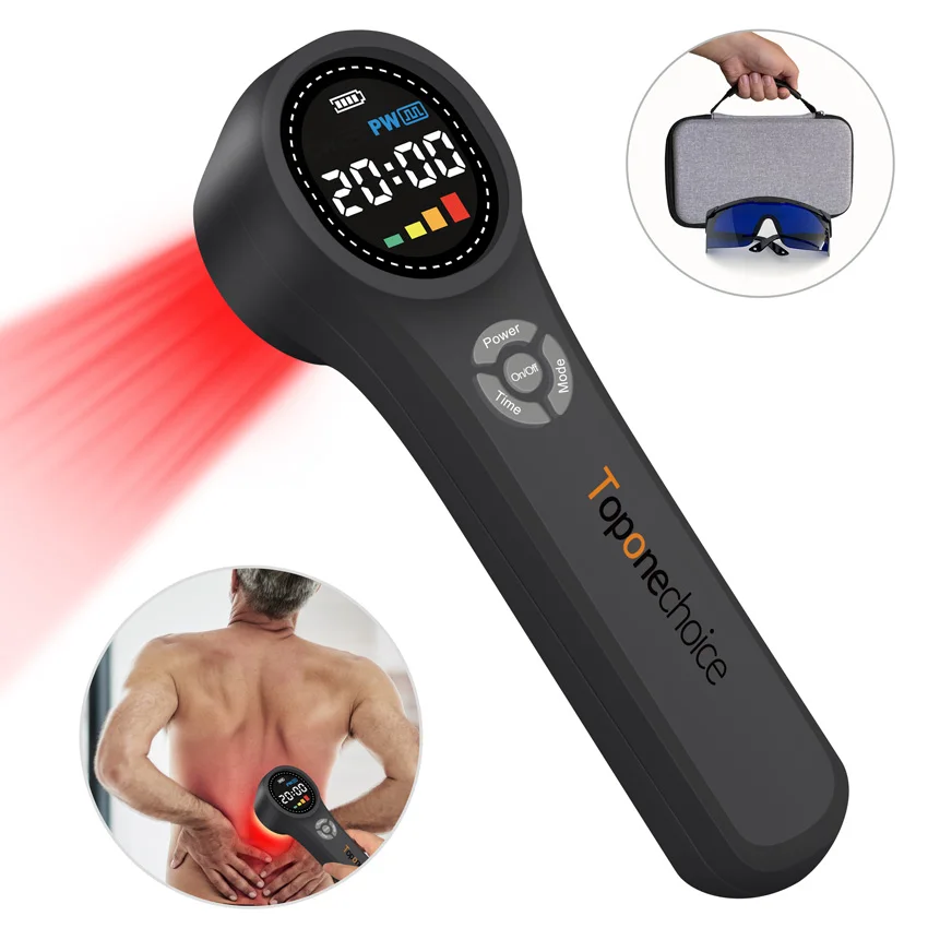 

1760mW Low Level Laser Therapy Device 660nm 810nm 980nm Cold Laser Treatemnt for Joint Pain Sciatica Sports Injuries