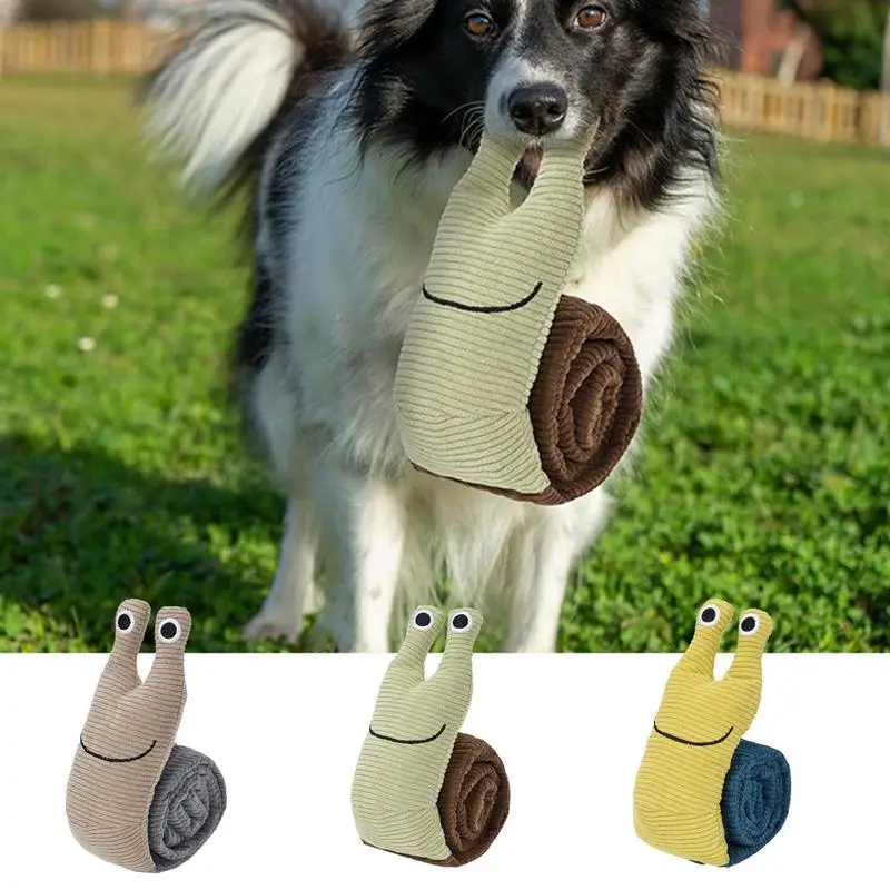 Dog Enrichment Toys Small Dogs Dog Food Toy Snail Snuffle Puppy Enrichment Dog Puzzle Toys With Fun Sound Small Dog Enrichment