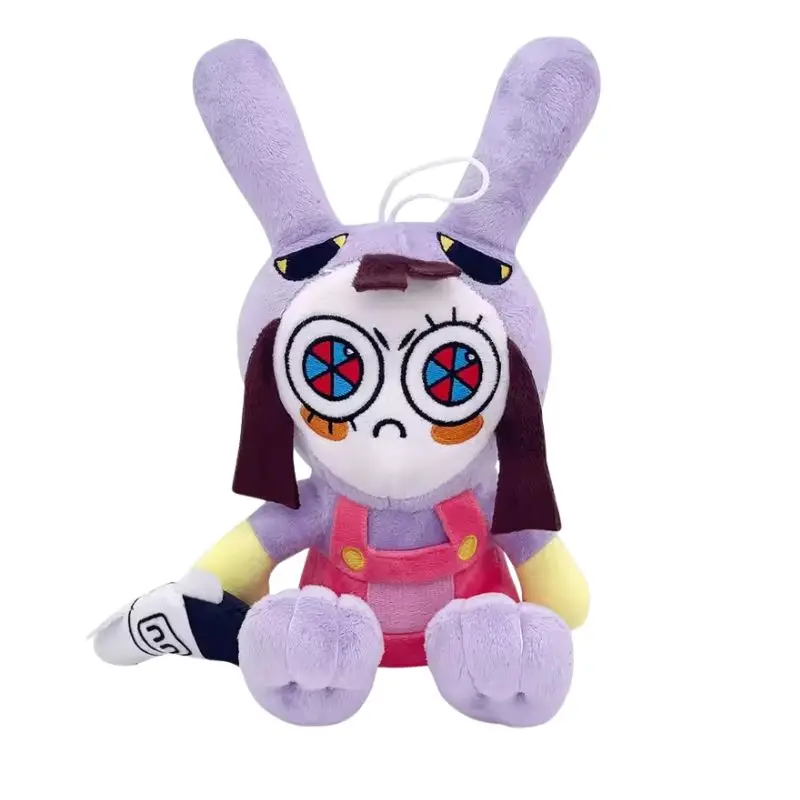 Hot The Amazing Digital Circus Plush Clown Ragatha Pomni Cartoon Jax Doll Joker Plush Soft Stuffed Sofa Decorate Christmas Gift