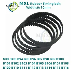 MXL Synchronous Timing belt B93 B94 B95 B96 B97 B98 B99 B100 B101 B102 B103 B104 B105 B106 B107 B108 B109 B110 B111 Width 6/10mm