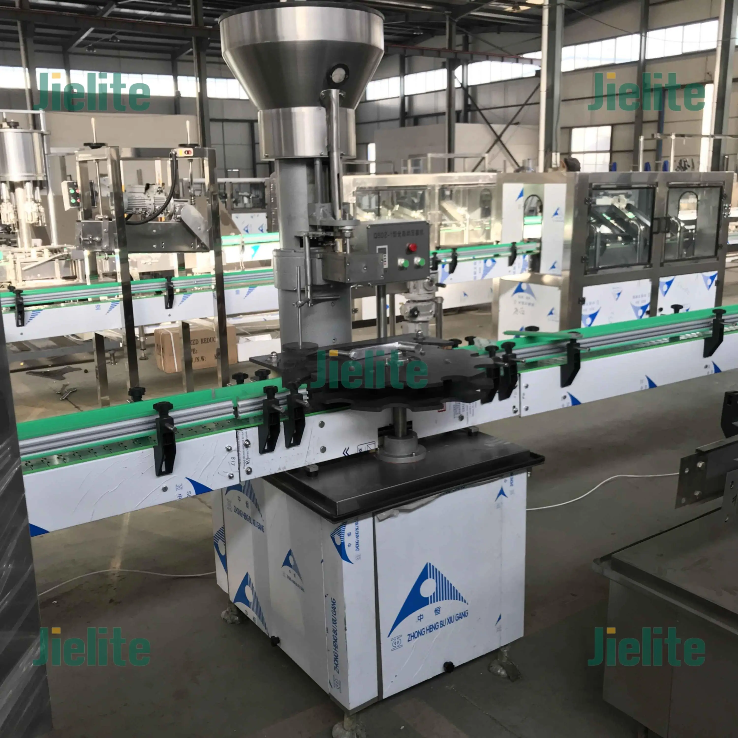 Automatic Glass Cork Bottle Cap Press Machine Jar Whisky Plastic Bottle Corking Capping Machine