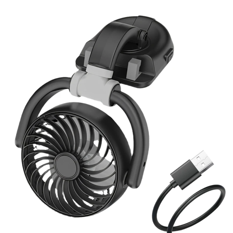 Y4UA Efficient Miniature Car Ventilator Equipped with Practical Mobile Stand for Home