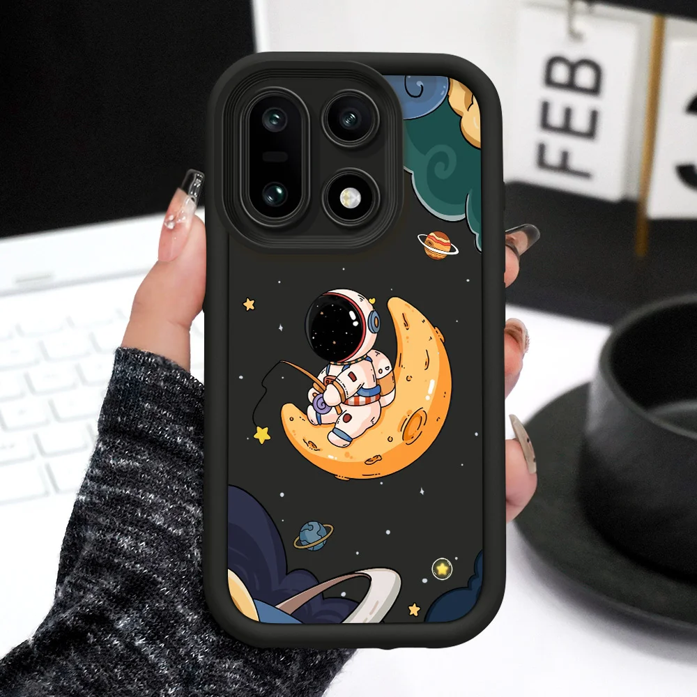 Flying Astronauts Phone Case For Oneplus 15 15R 13 13T 12 12R 11 11R 10R 8T Nord CE 5 4 3 2 Lite 4G 5G Staircase Soft Cover