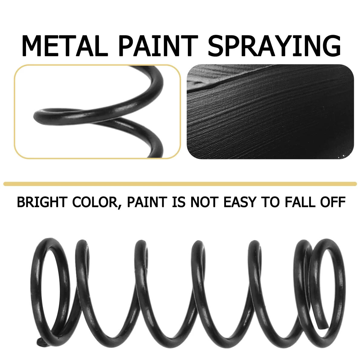 

17pcs Guitar Spring Black Electric Guitar Tension Spring For Pickup Adjust Height Straight Bridge Pull String Bass