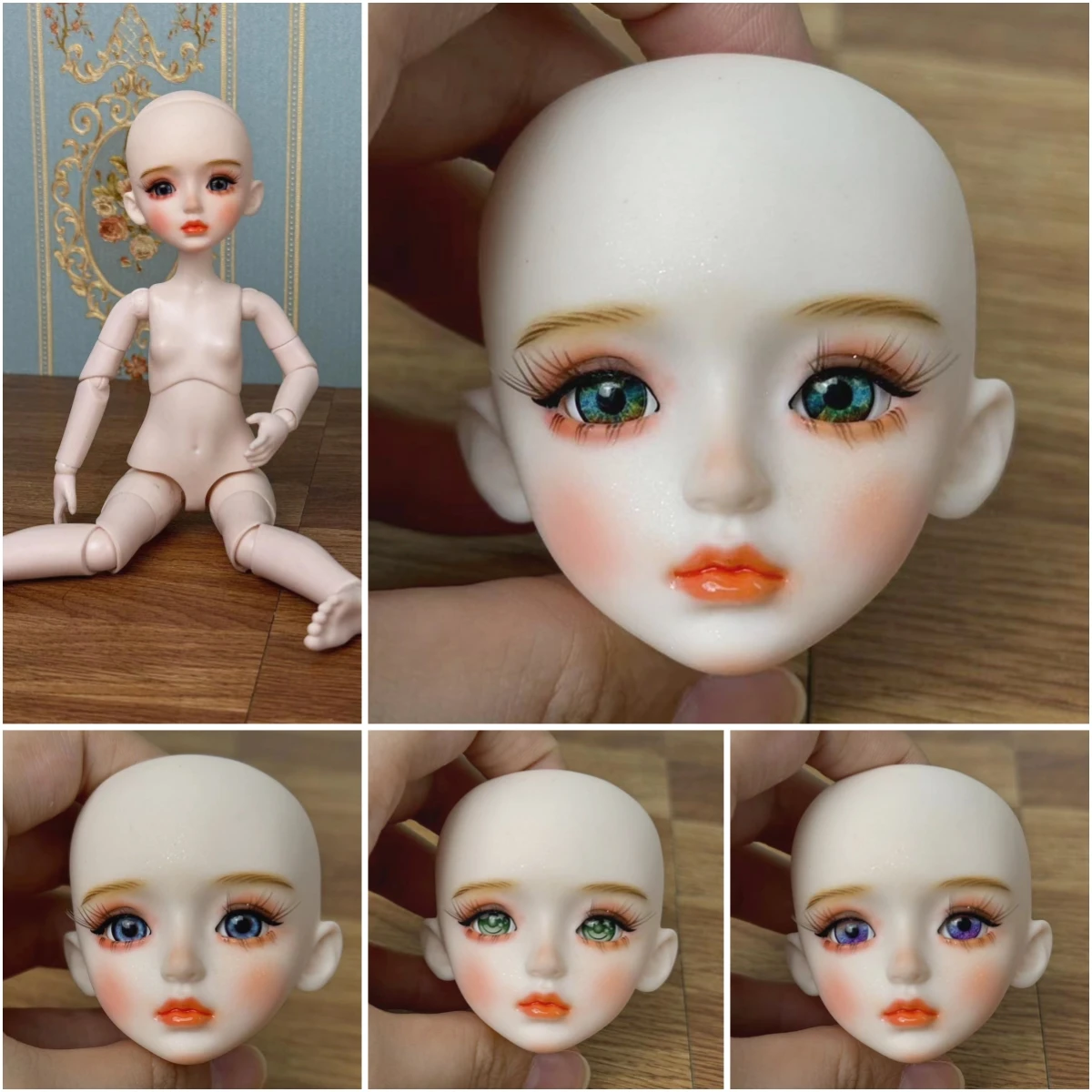 New Makeup 30cm Doll 1/6 BJD Doll Multi Joint Mobile Doll Girl Exquisite Gift