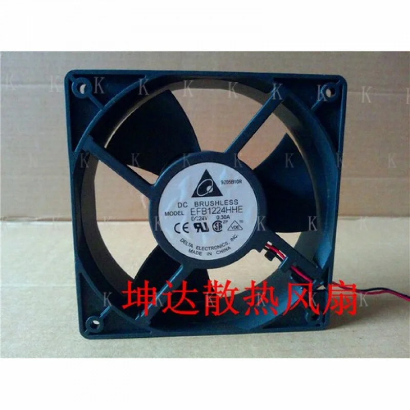 

C 1 шт. для Delta EFB1224HHE 24 В 0,30 А 12038 12 см инверторный вентилятор охлаждения