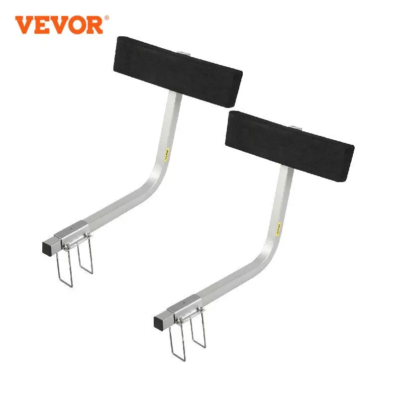 VEVOR Short Bunk 2PCS Boat Trailer Guide-ons w/Carpet-padded Boards Galvanized Steel Boat Accessories w/Complete Mounting Parts