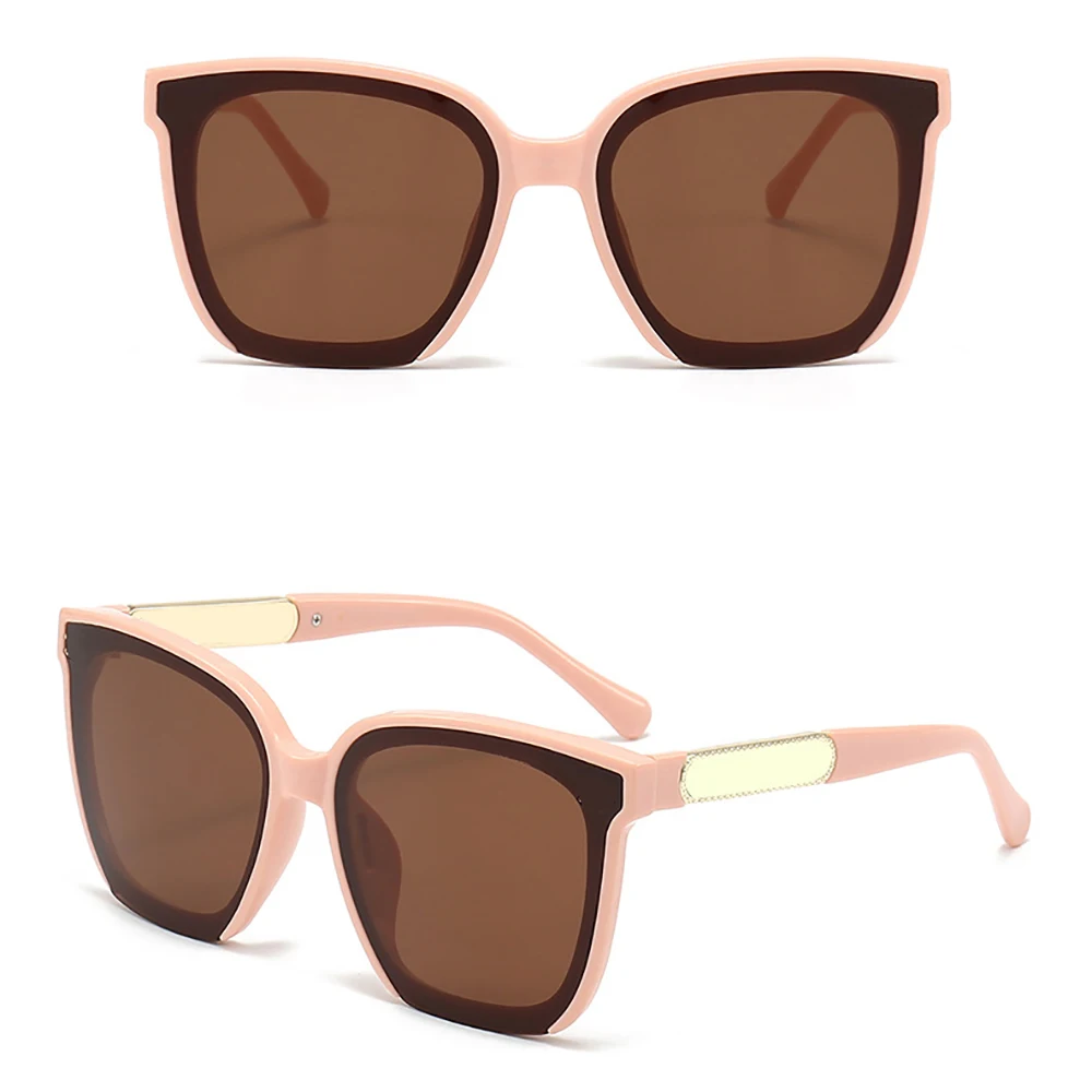 

Trendy Women Big Frame Square Sunglasses Men Vintage Brand Designer Driving Sun Glasses Outdoor Casual UV400 Shades Eyewear