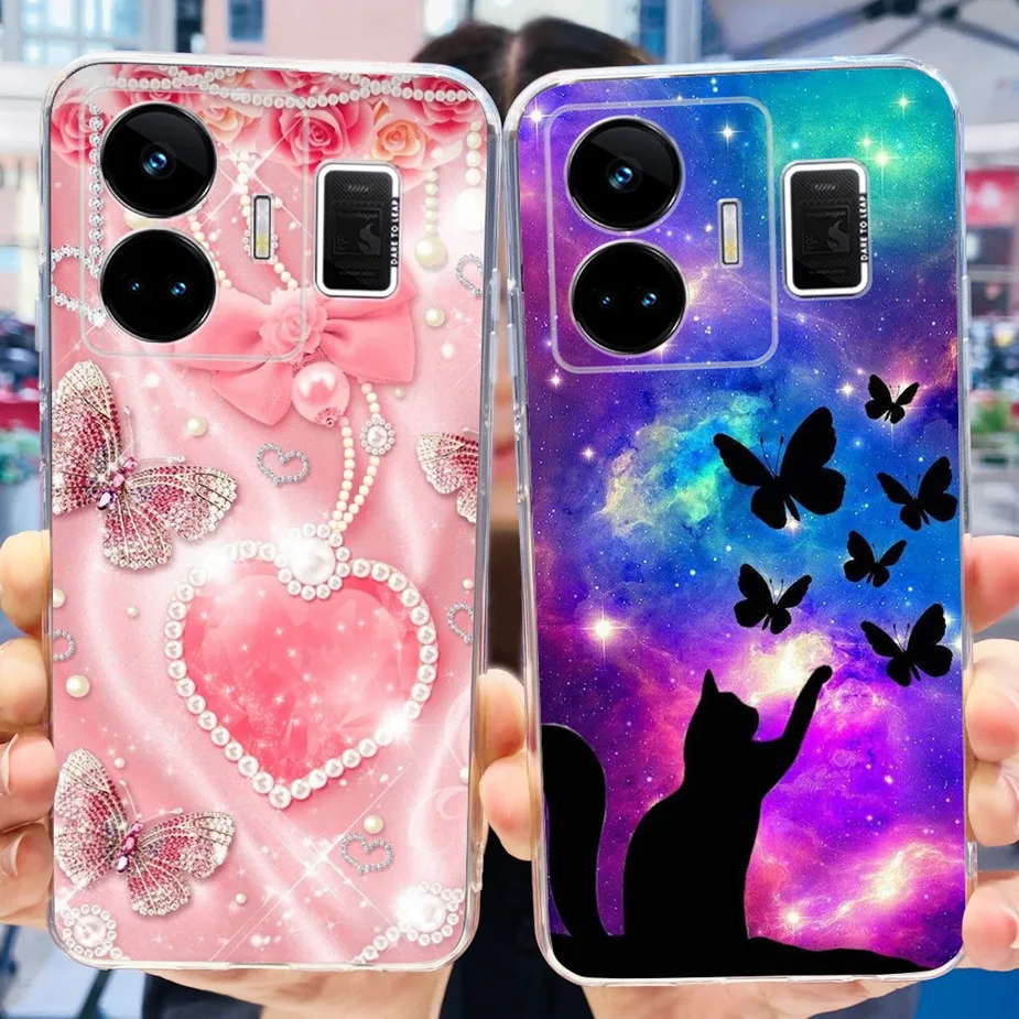 For Realme GT Neo 5 Case RMX3706 New Fashion Painted Cover Soft Silicone Phone Case For Realme GT Neo 5 240W GTNeo5 Fundas Coque