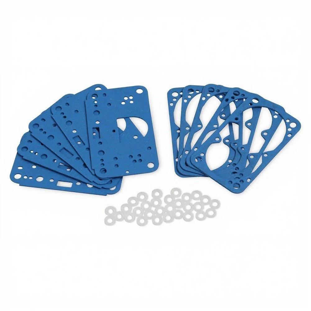 QFT 8-2003 Gasket Set For Holley Pattern Carburetor Fuel Bowl Metering Block Gasket Kit for QFT 8-2003 10 Piece Set