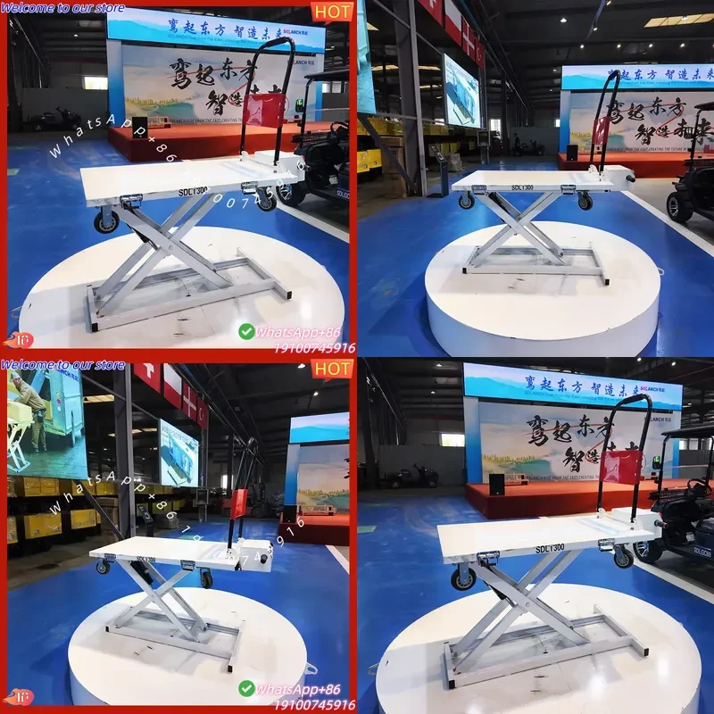 CE Certificate Durable Hydraulic Hand Trolley with Smooth Lifting and Easy Maneuverability