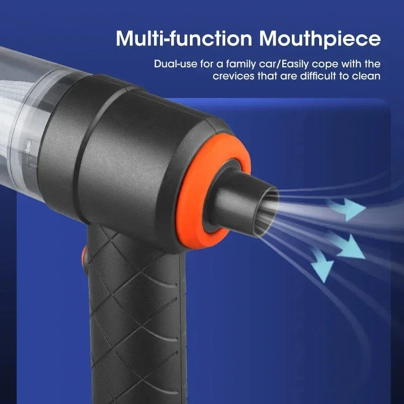 무선 자동차 진공 청소기 강력한 무선 청소기 흡입 휴대용 자동 진공 홈 자동차 듀얼 사용 미니 진공 청소기 기기