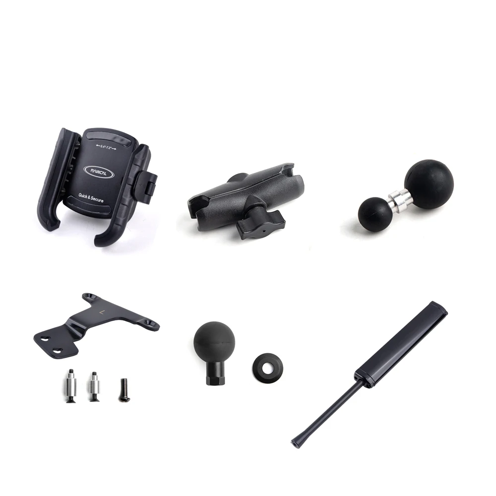 Panical Heckkoffer-Erweiterungs-Telefonhalterung mit Fahnenhalterung für Honda Gold Wing GL1800 2018-2026 Motorrad – Detail 4