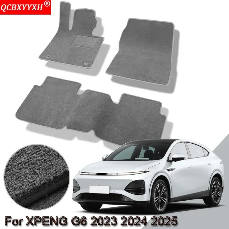 

Custom Car Floor Mats For XPENG G6 2023 2024 2025 Waterproof Non-Slip Floor Mats Internal Protection Carpets Rugs Auto Accessory