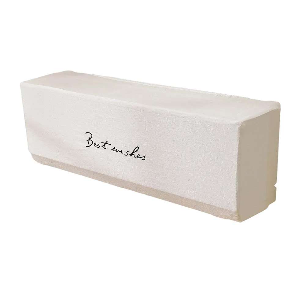 Air Conditioner Cover Designed Specifically for Wall-Mounted Units with Elastic Sizing and Retractable Feature