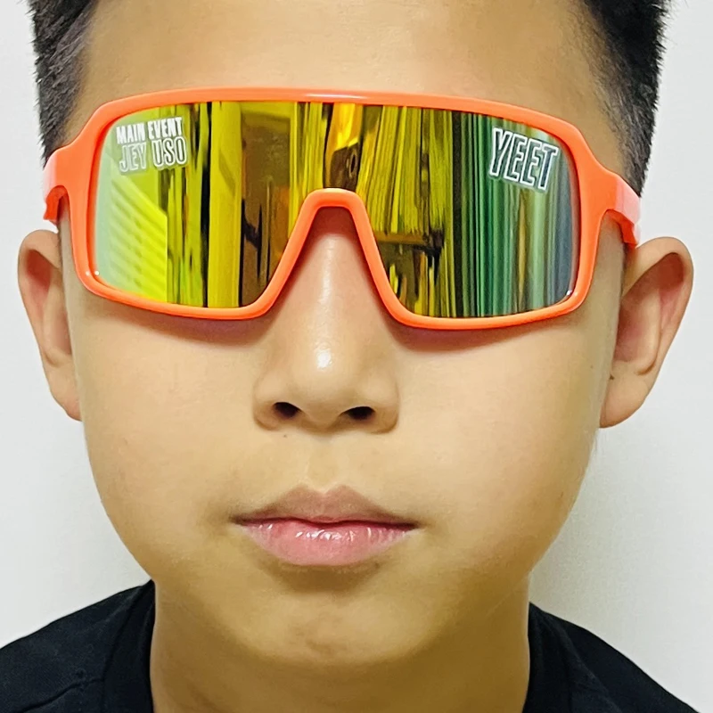 Jey Uso YEET Sport-Sonnenbrille für Erwachsene, Bloodline Wrestling, Fan-Ausrüstung, seltene Farben, sportliche Sonnenbrille für Männer und Frauen – Detail 9