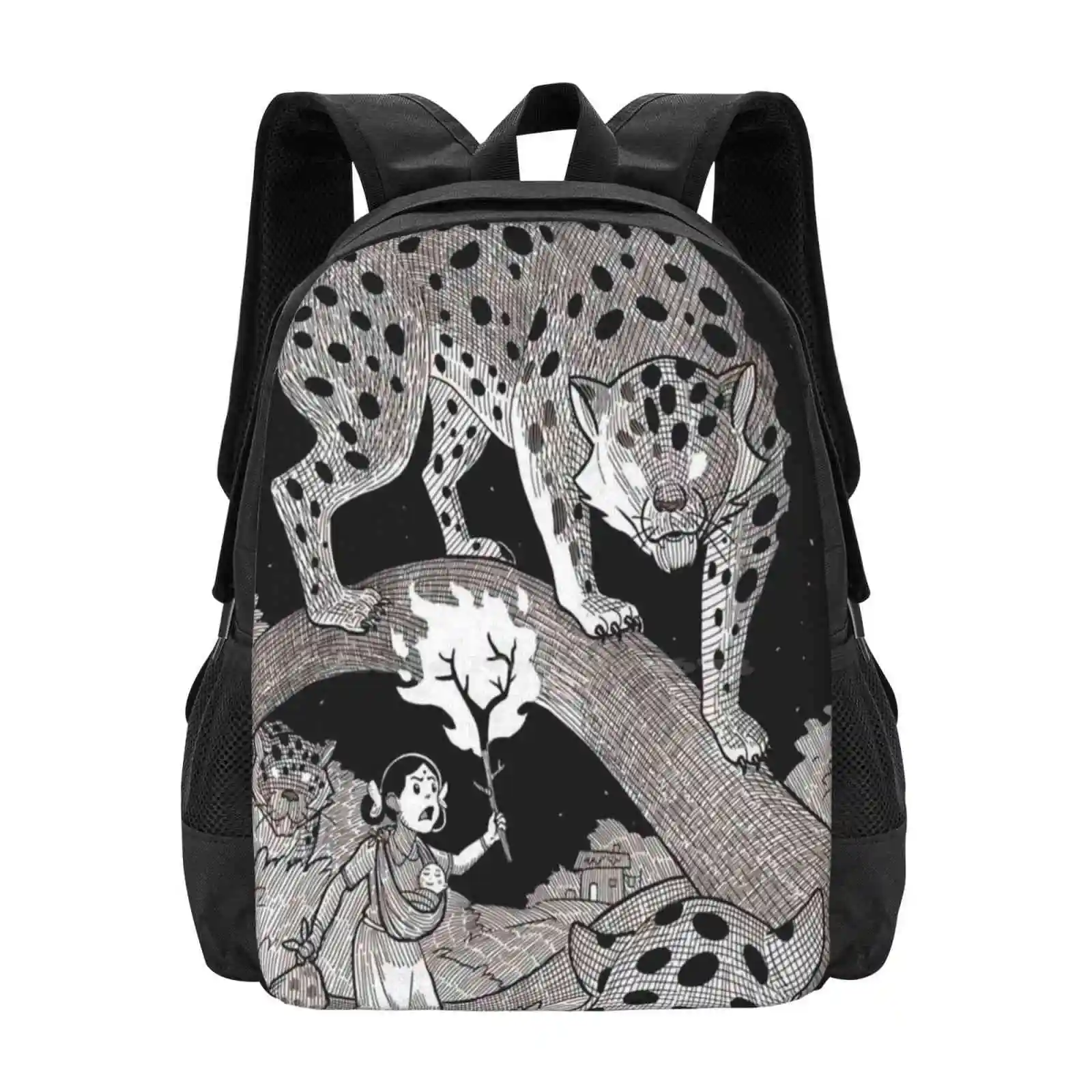 A Flame Of Courage Hot Sale Schoolbag Backpack Fashion Bags