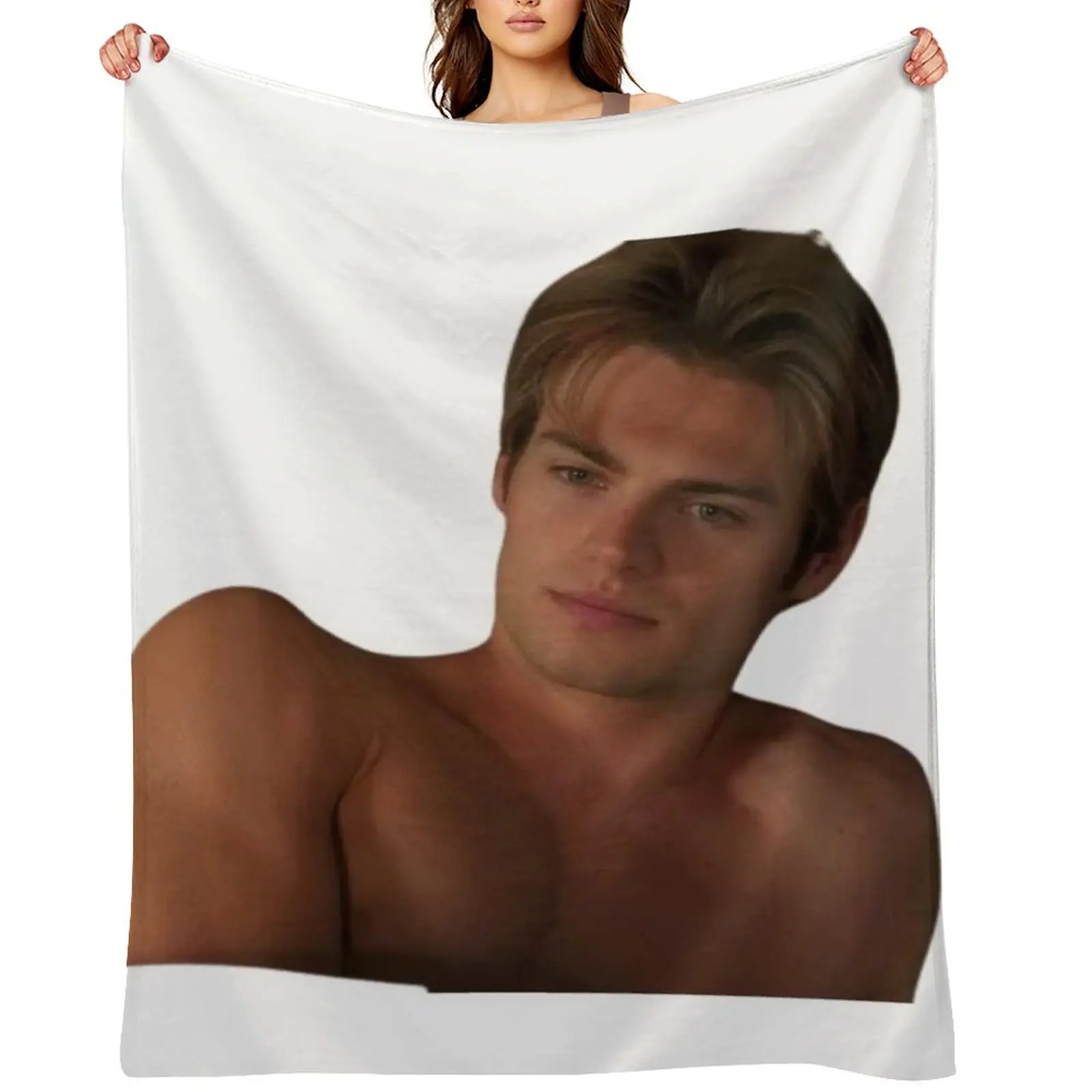 

My Life with the Walter Boys- Cole Throw Blanket Decorative Beds Summer Plaid on the sofa wednesday Blankets