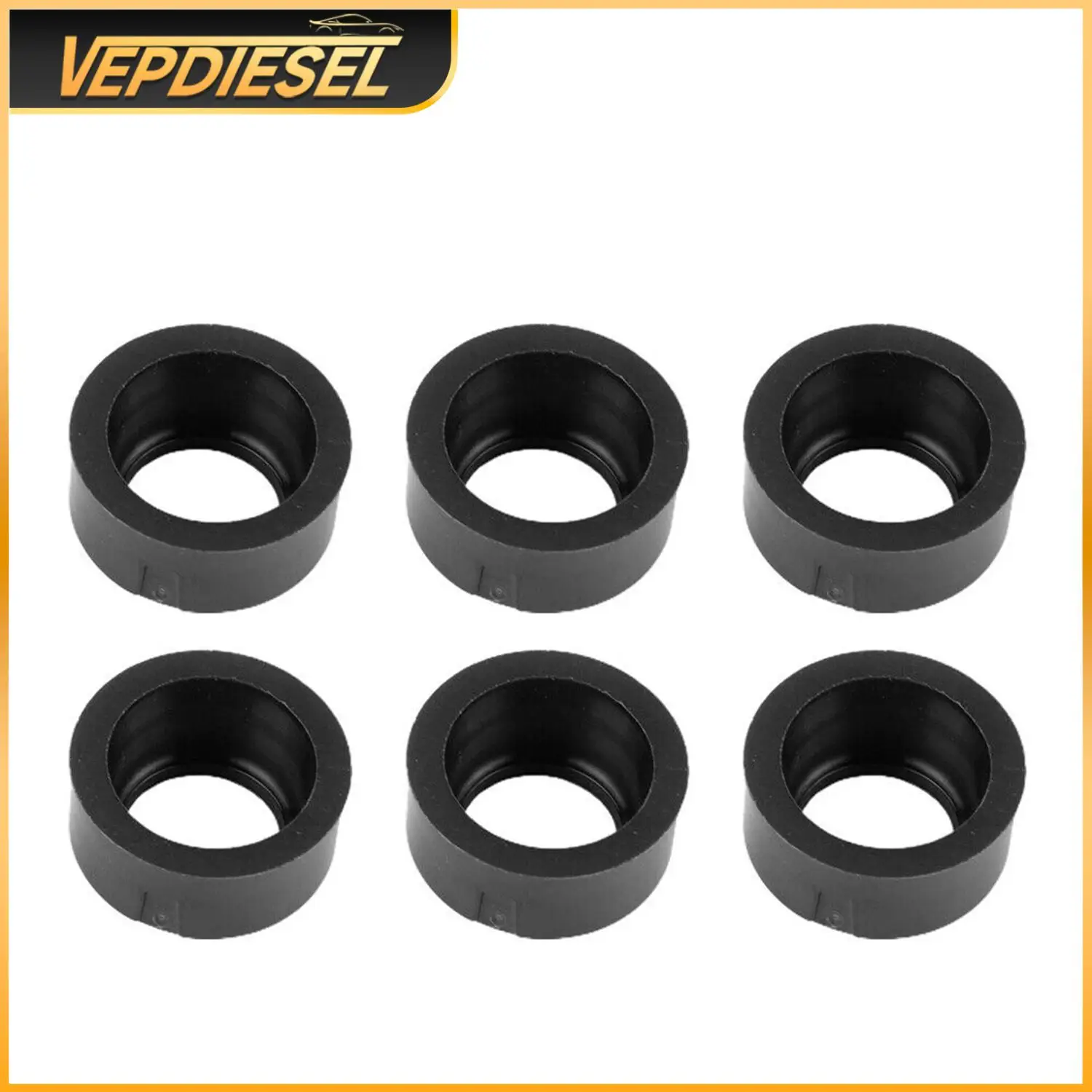 

6PC Fuel Injector Sealing Ring for Ford Ranger Explorer Mustang Ranger Explorer 4.0L Engine 926-028 F77Z-9G512-AA F77Z9G512AA