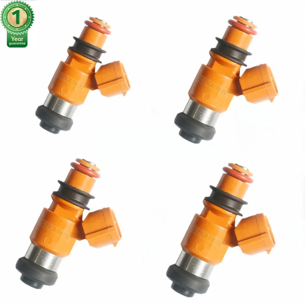 Set 4PCS OEM 16450-KYJ-901 Fuel Injector Spray Nozzle 12 Holes For Honda CBR250CC Motorbike