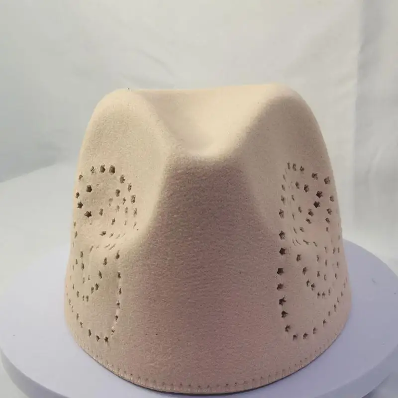 31BF Stylish Men Worship Hat With Breathable Hollowed Design Perfect For Traditional And Modern Fashion Lookings