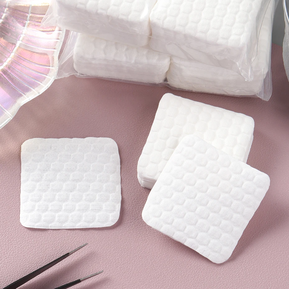 200 szt. Perłowe płatki do usuwania lakieru, bezpyłowe, profesjonalne płatki do paznokci, płatki do usuwania lakieru, płatki kosmetyczne do czyszczenia powierzchni paznokci, narzędzia.