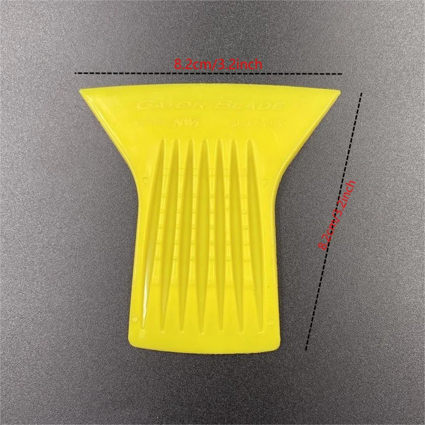 8 Pieces Plastic 3D Stripe Spatula Scraper Carbon Fiber Vinyl Film Car Film Scraper Window Tint Tools Solvent For Glue Car Foil