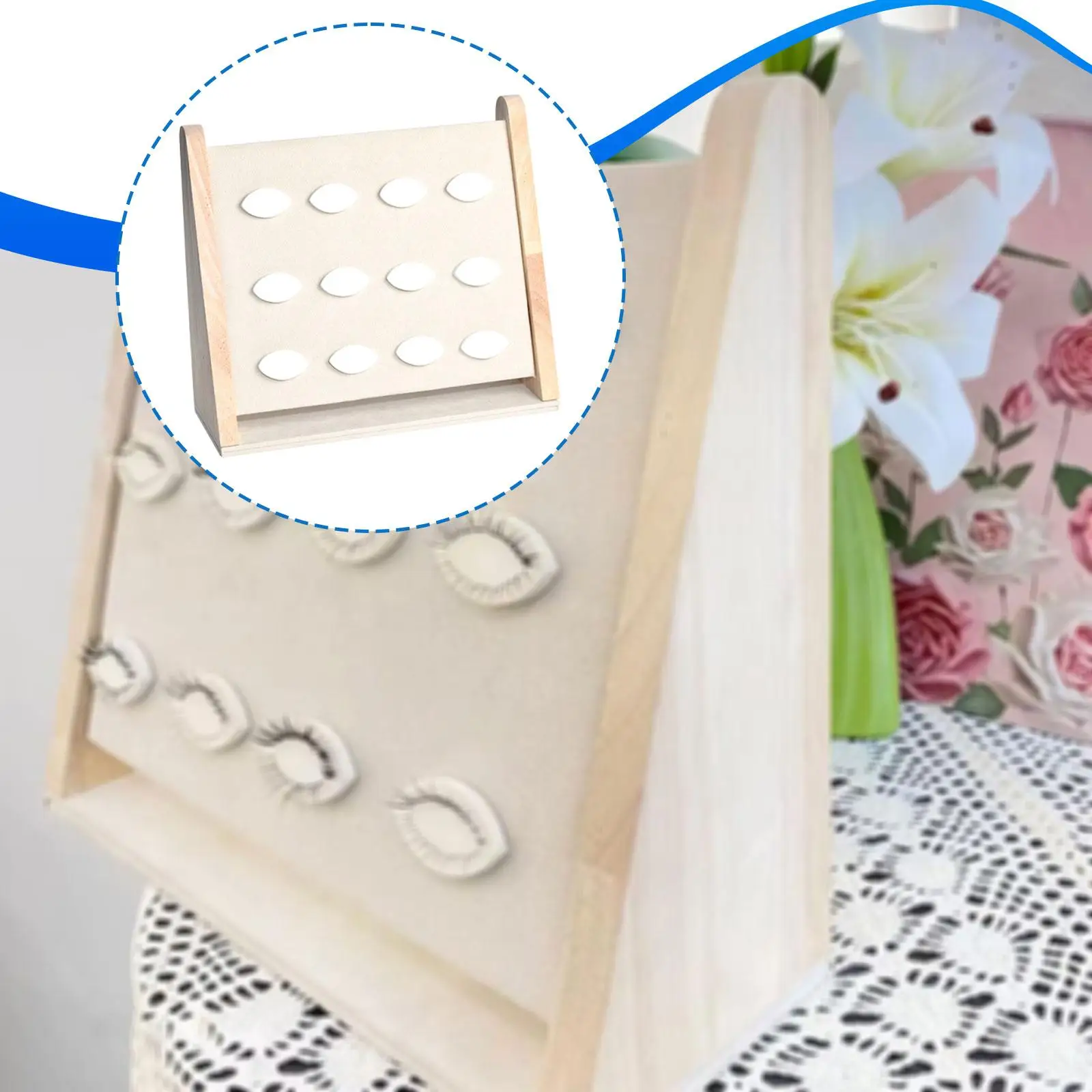 

Подставка для наращивания ресниц: высокопроизводительная, для тренировок по макияжу, подарки, органайзер для накладных ресниц, инструмент для гrafting