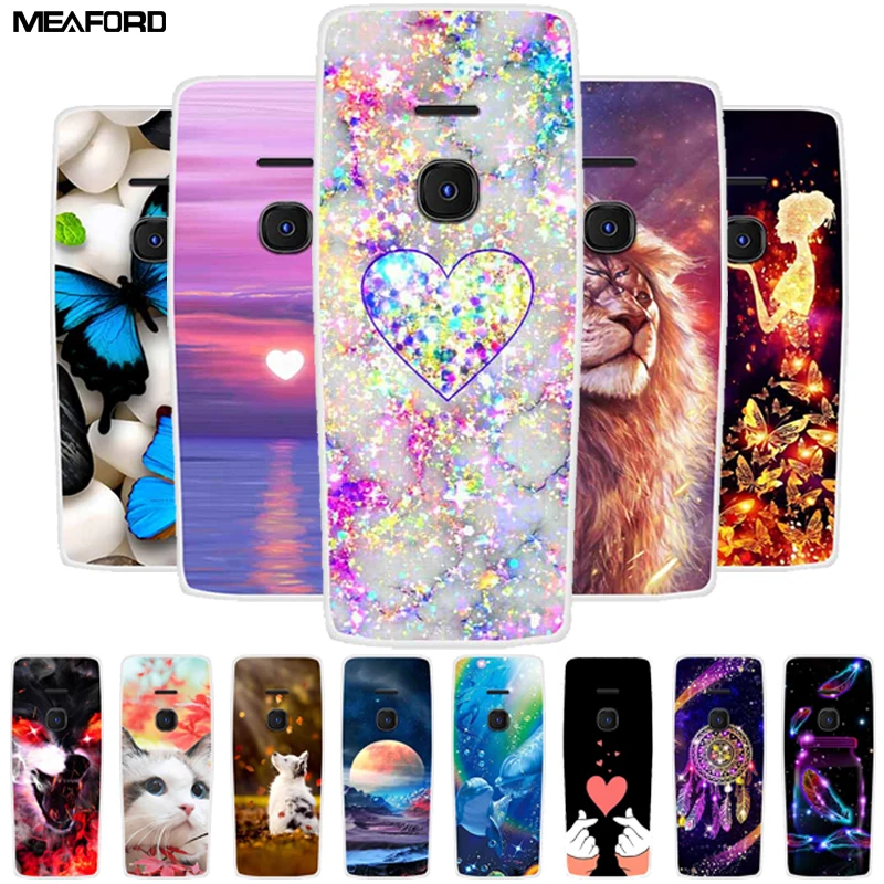 For Nokia 8210 4G Case Clear Painted Silicone Phone Cases for Nokia 8210 Cover Protective Coque for Nokia8210 Capas Bumper Coque