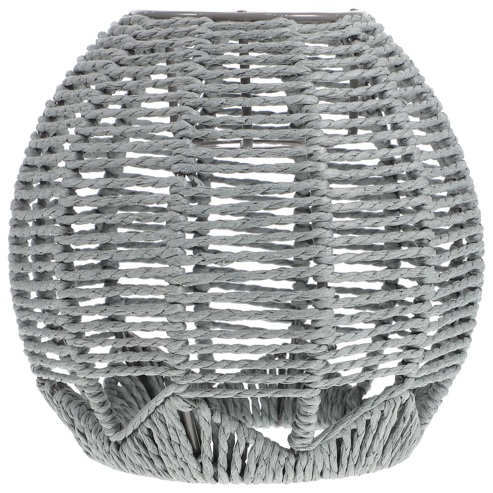 

1pc Imitation Rattan Lamp Shade Woven Chandelier Cover Modern Style Bohemian Ceiling Light Globe Bedroom Lighting Home