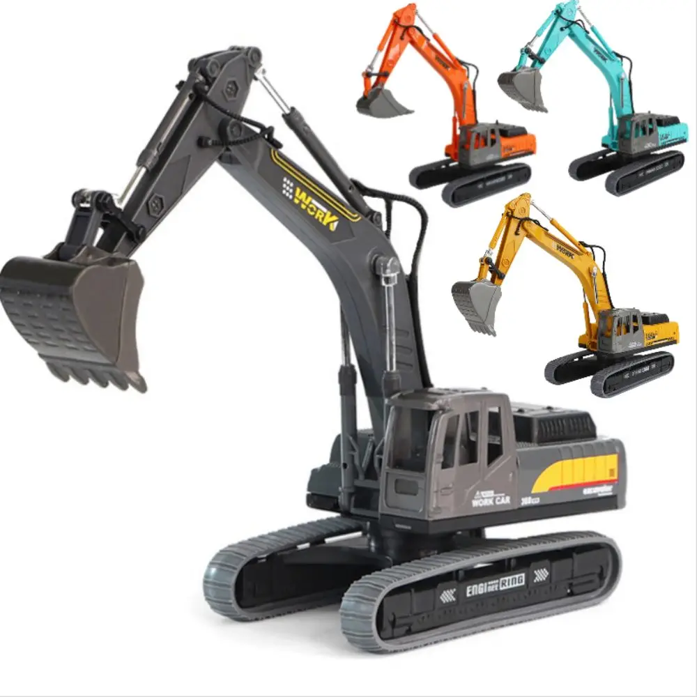 

Simulation Excavator Model Toy Flexible Joints Desk Ornaments Engineering Vehicle Toy 7 Styles Pull Arm