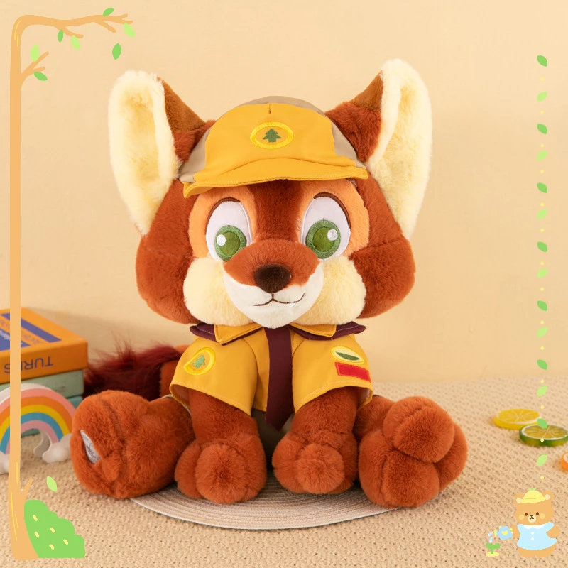 

Disney Zootopia Nick Wild Plush Doll Kawaii Plush 43CM Fox Throw Pillow Stuffed Plushine Children's Bedroom Decor Lovely Gift