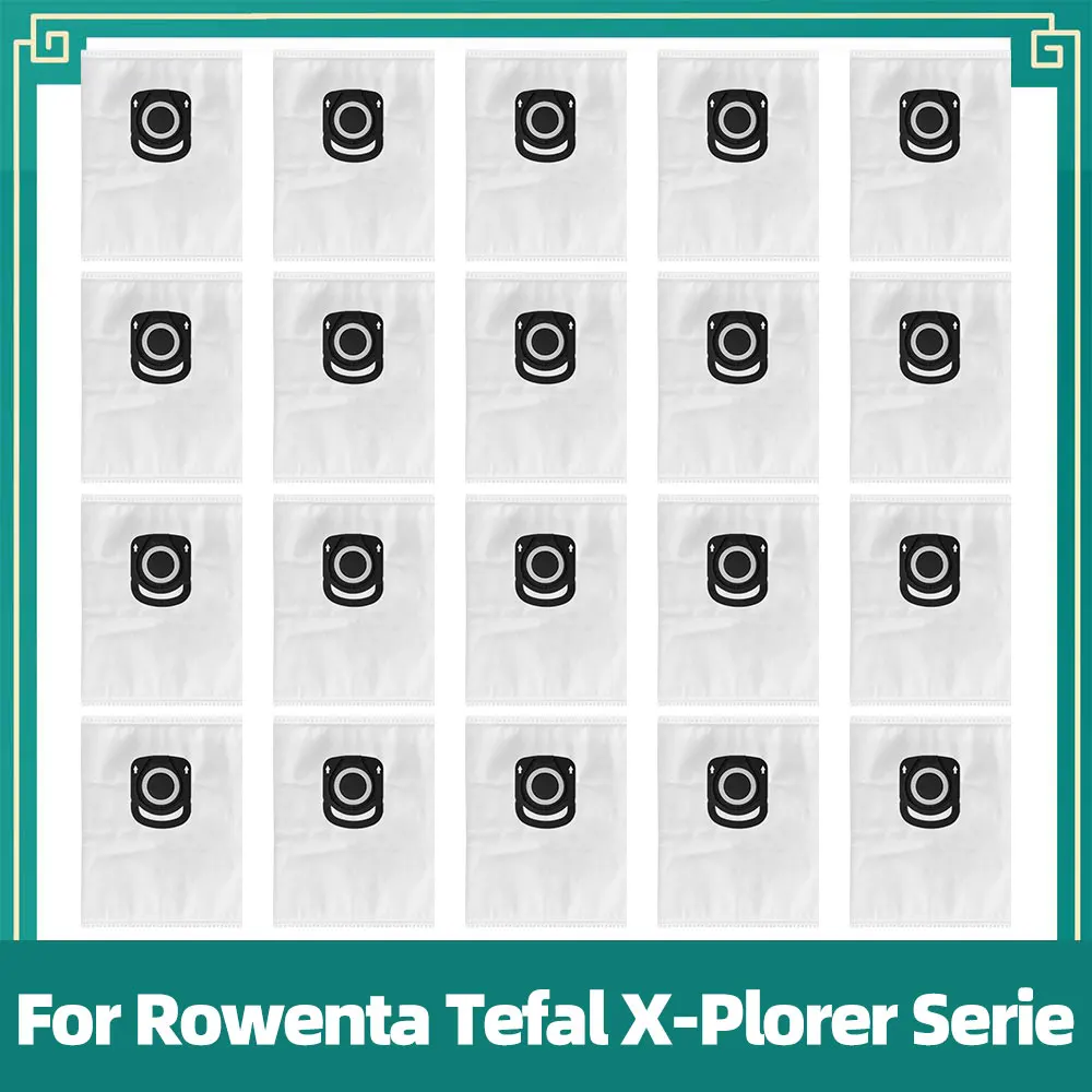 Bolsa para polvo apta para aspiradora Rowenta Tefal X-Plorer Serie 75 S+/70+/240+, RR8497WH/ZR200520/ZR200540, Silence Force 4A y Swirl R3