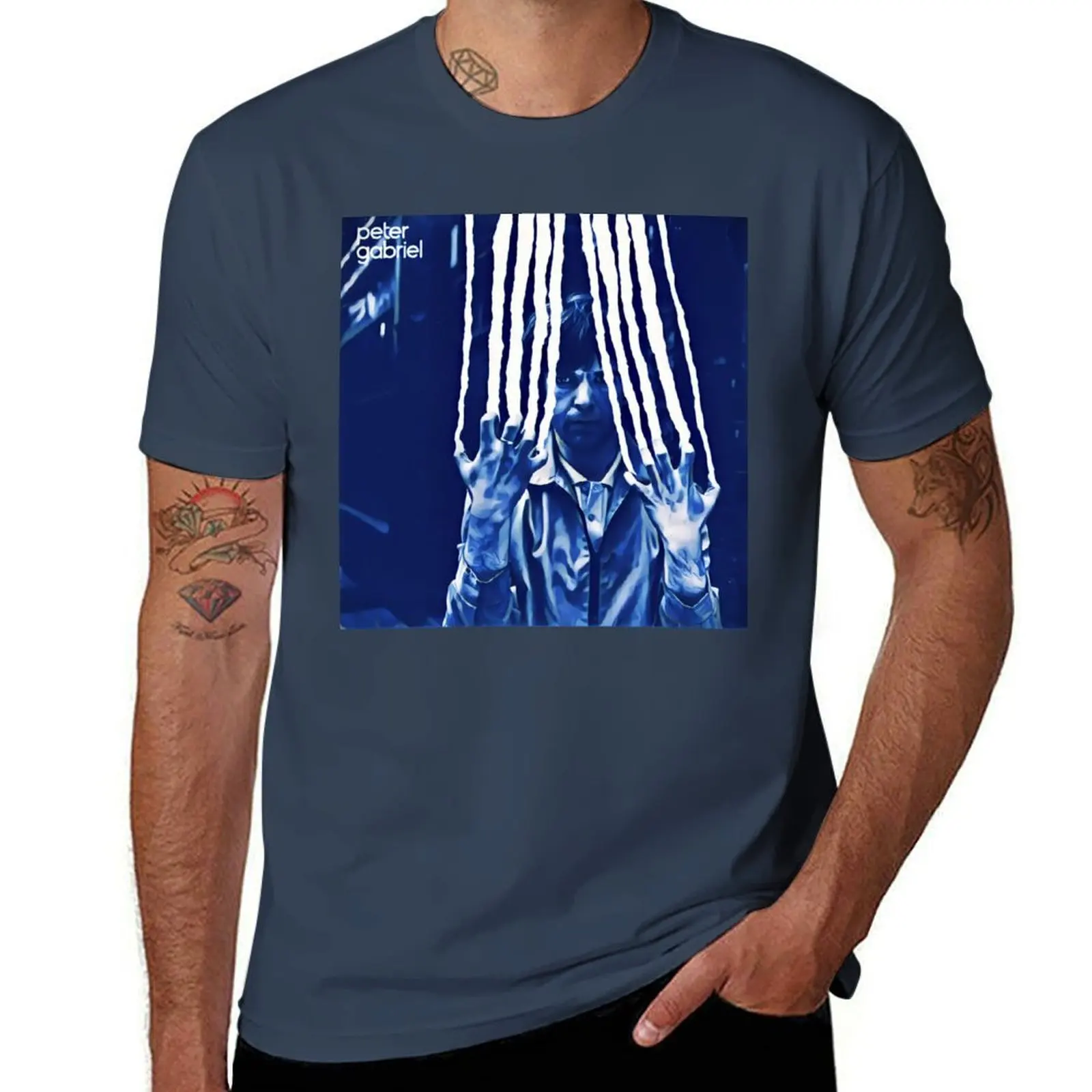 

Peter Gabriel - (1978) T-Shirt All Weather Casual Short Sleeve