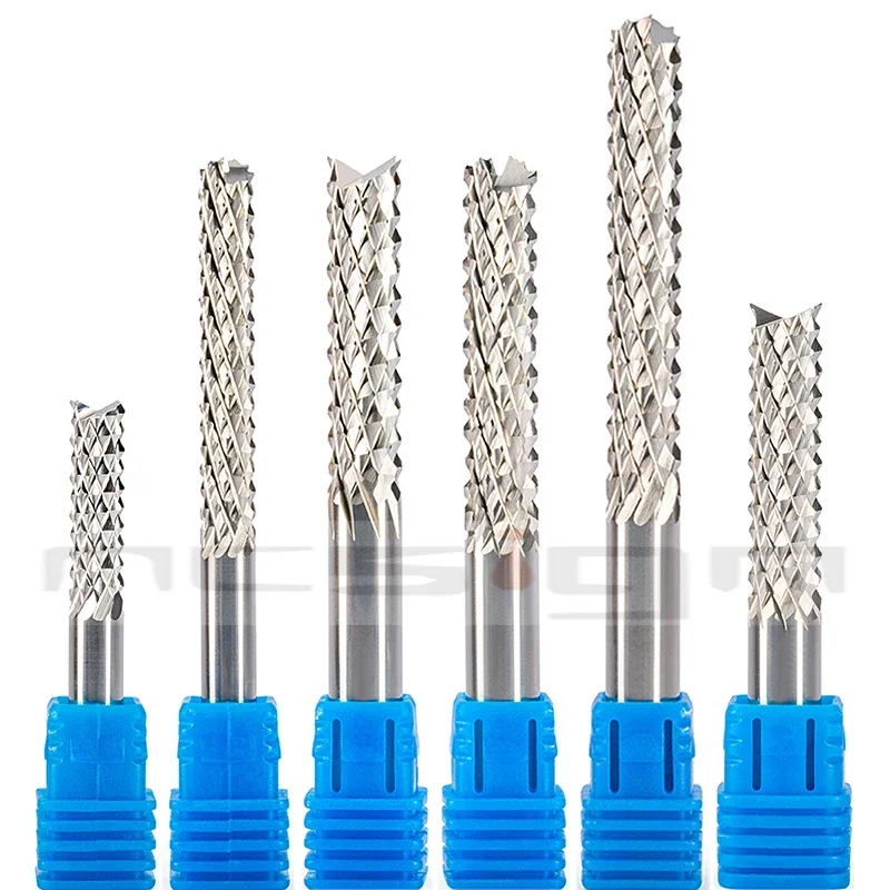 Zund ESKO Summa Colex IECHO JWEI One / Two Flute Up Down fresa CNC fresa R5 R202 R203 R204 R205 R206 R219 R220 bit