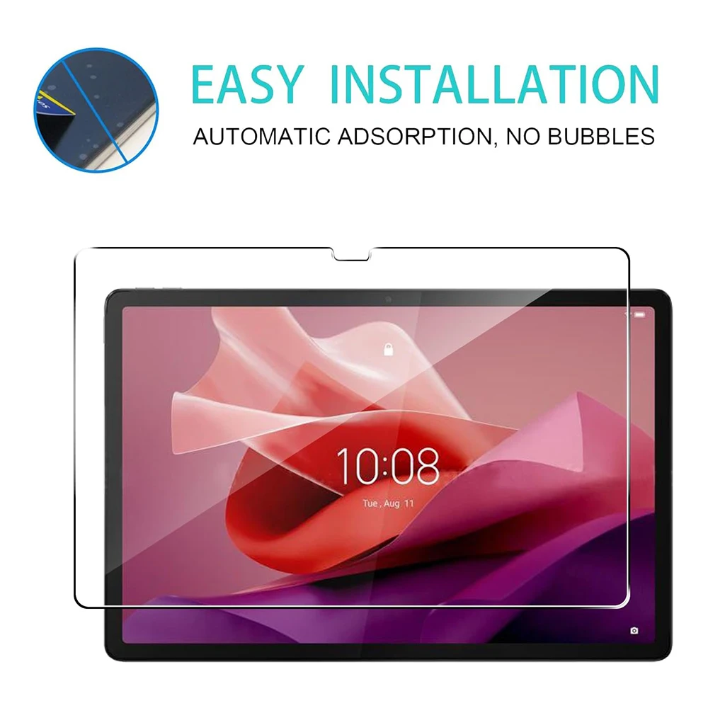 For Lenovo Tab P12 12.7 Inch 2023 Tempered Glass Screen Protector Tablet HD Clear Protective Film