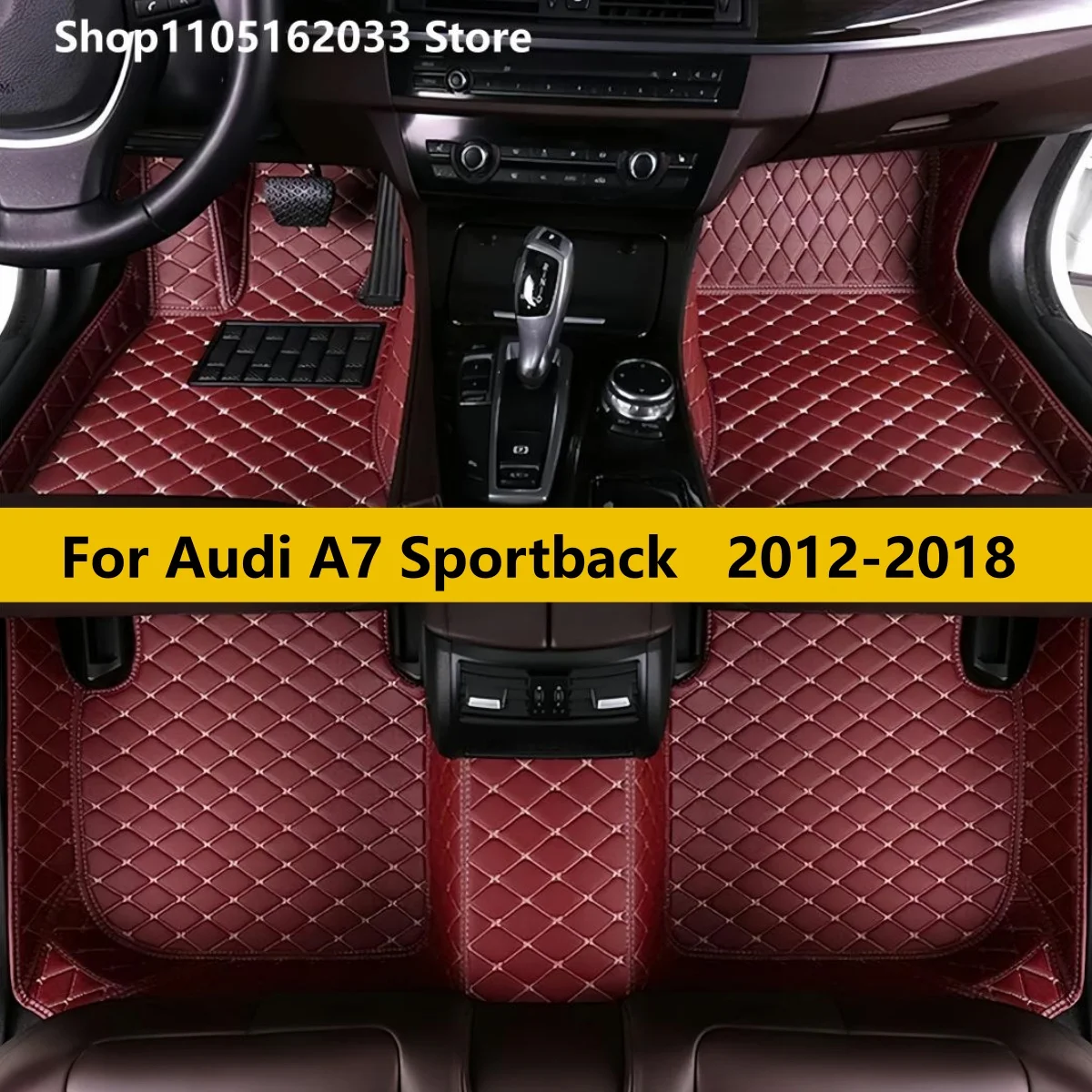 

Custom Car Floor Mats For Audi A7 Sportback 2012 2013 2014 2015 2016 2017 2018 Auto Carpets Foot Coche Accessorie