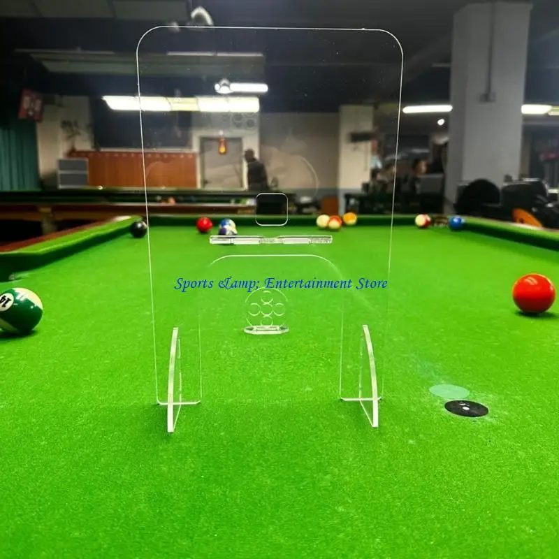 

G7NF прозрачный тренажер для бильярдных стержней, профессиональный помощник по прицеливанию, правильные действия, тренажер для