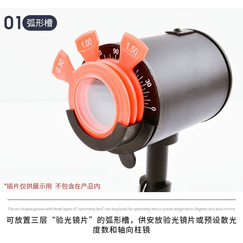 Simulated Eye Model Practice Refractive Examination Prosthetic Glasses Testing Equipment For Teaching Optometry Training Tool