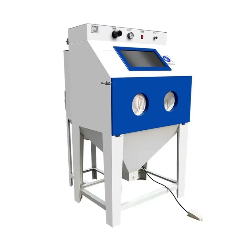 Sandblast Cabinet Industrial Sandblasting Machine Pneumatic Rust Remover Portable Sand Blasting Pot