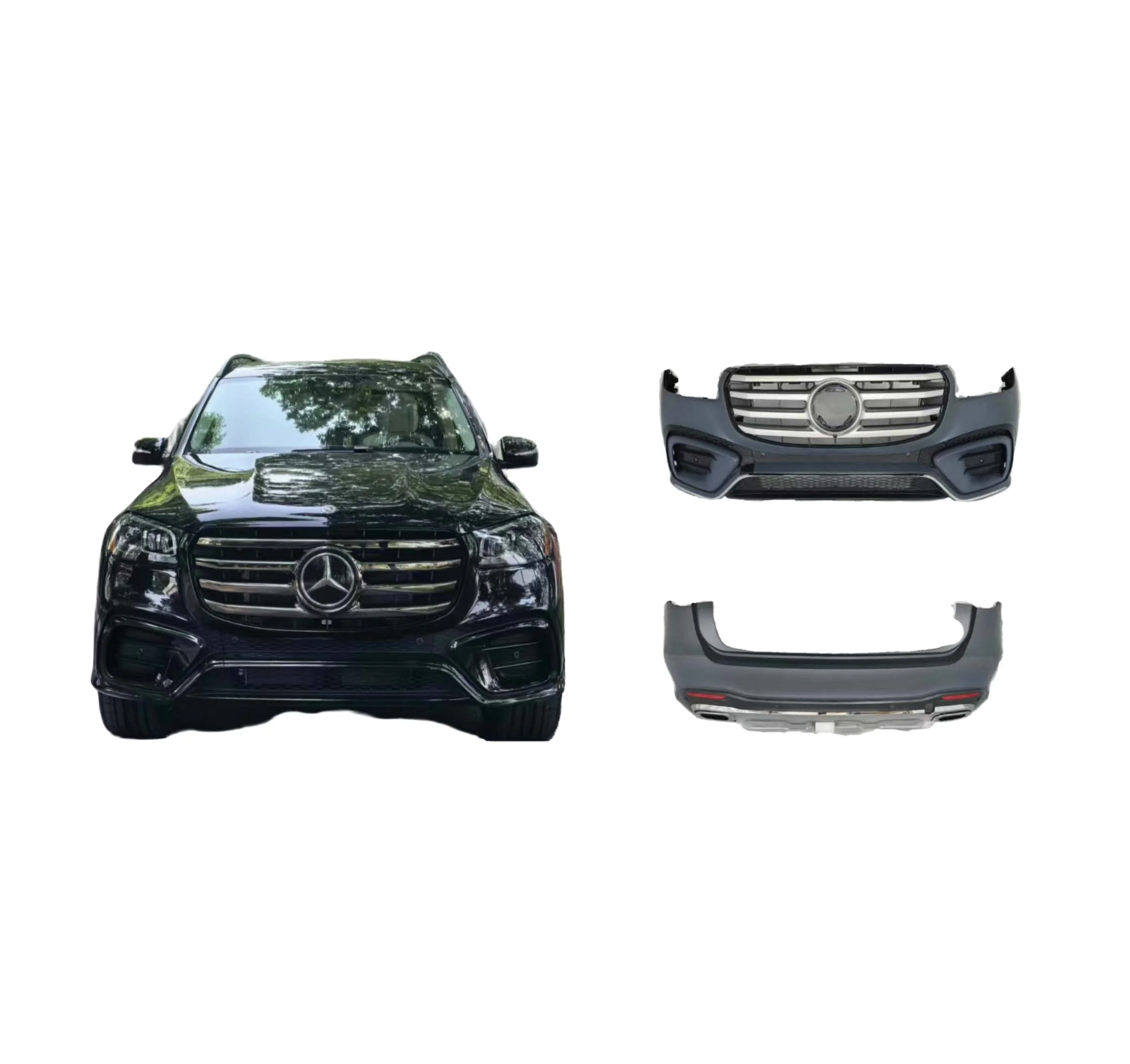 

Factory New For Mercedes Benz GLS (19-24') Body Kit Bumper Upgrade To GLS450 Style