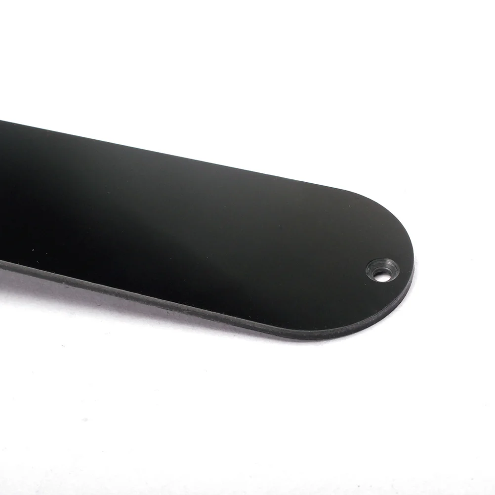 

Control Plate for Electric Guitar Black ABS Plastic Ge110 Smooth Replacement Component Control Plate