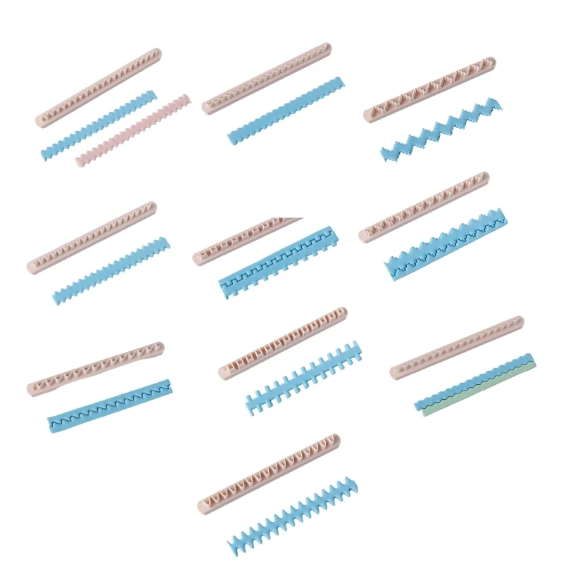 Clay Lace Border Cutter Tool for Polymer Clay Earring Making M76B