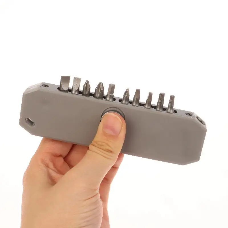 ใหม่ Creative EDC พ็อกเก็ตชุดเครื่องมือ 10 In 1 Mini Precision ไขควง Bits ชุดแม่เหล็กซ่อม Multitool สําหรับ Home Improvement ใช้