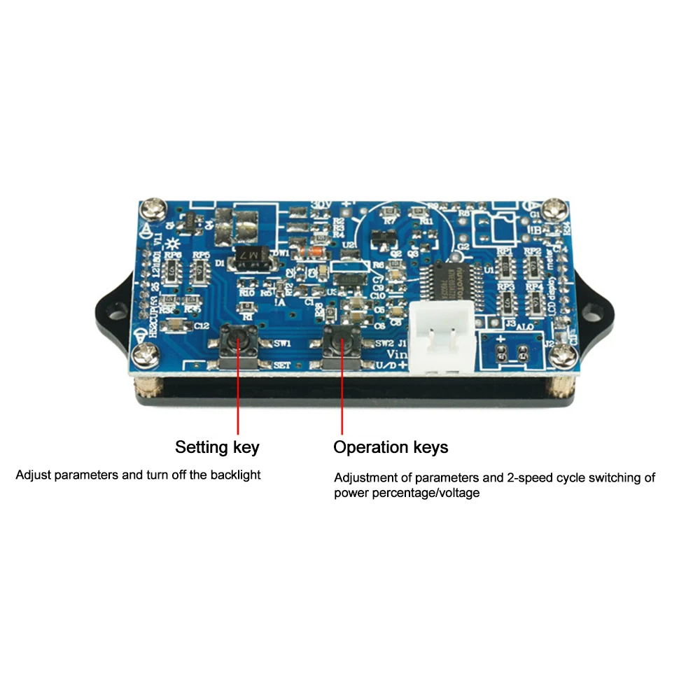 New Battery Indicator 12V 24V 36V 48V 60V 72V Acid Battery Capacity Voltage Monitor 3S 7S 10S 13S 17S 20S Lithium Battery Tester