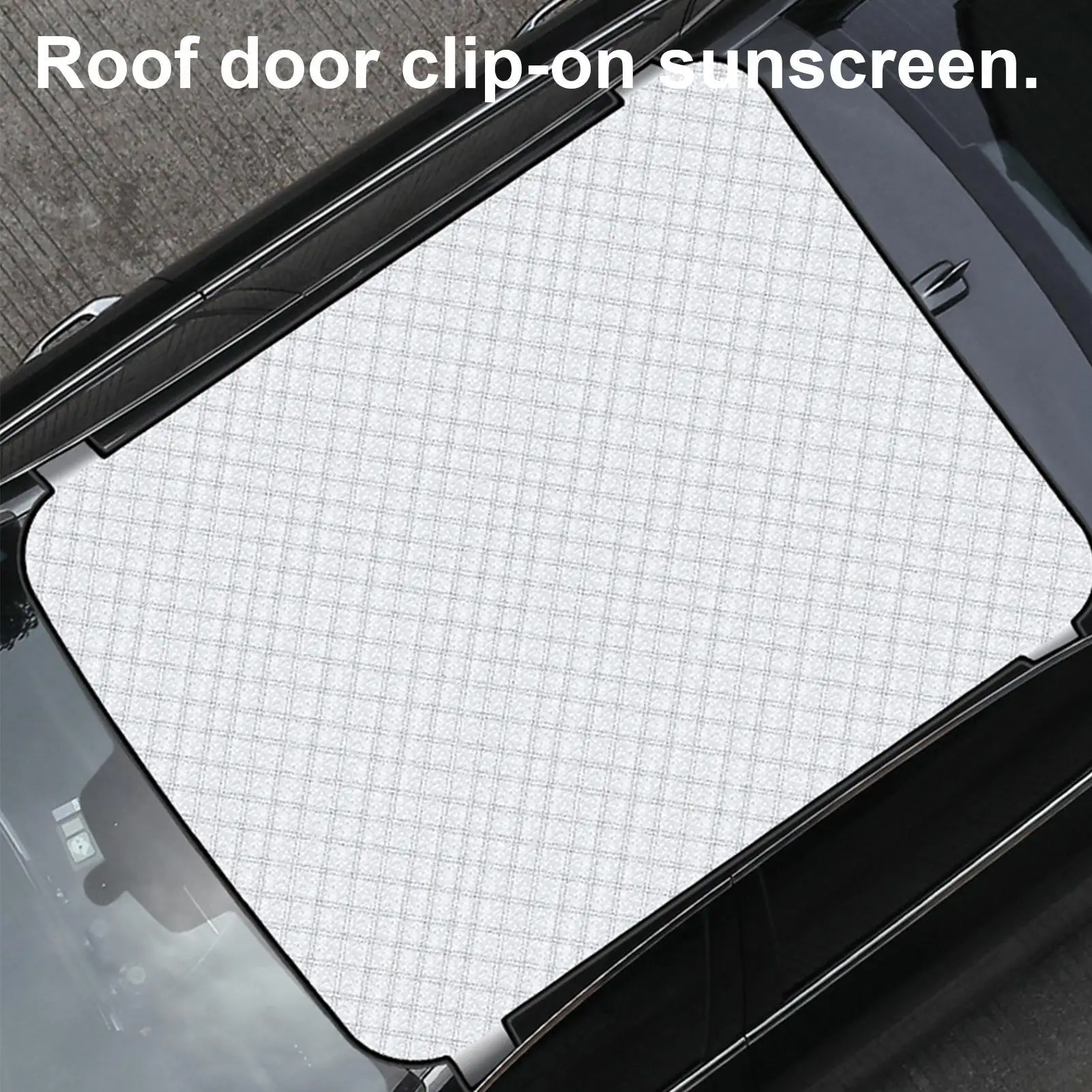 

Car Sunroof Protector Car Sleeping Accessories Waterproof Overnight Sunroof Shade for Sedans SUVs Car Sleeping Camping Road